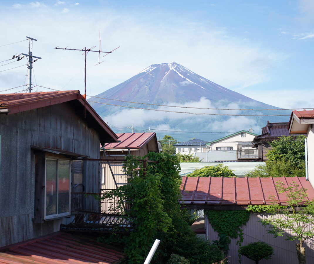 mt fuji hostel view